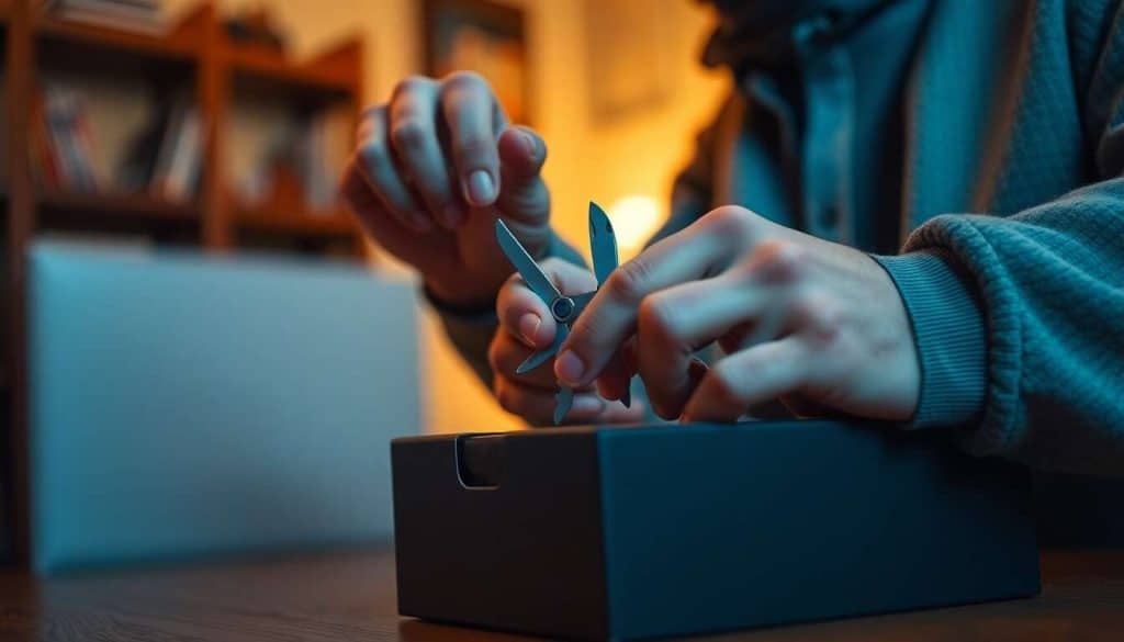 Comment ouvrir une boîte facilement avec un couteau suisse ?