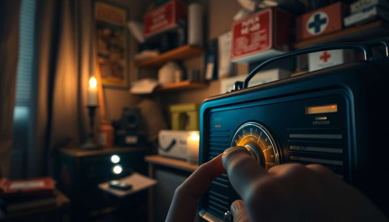 Frรฉquence radio d'urgence : quelle station en cas de catastrophe ?