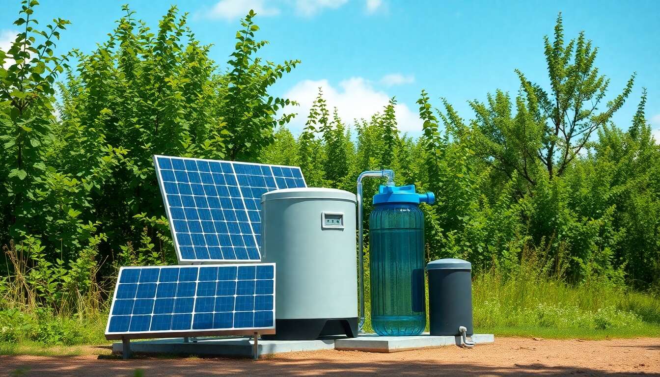 Systรจmes de purification d'eau solaires : innovation et autonomie outdoor