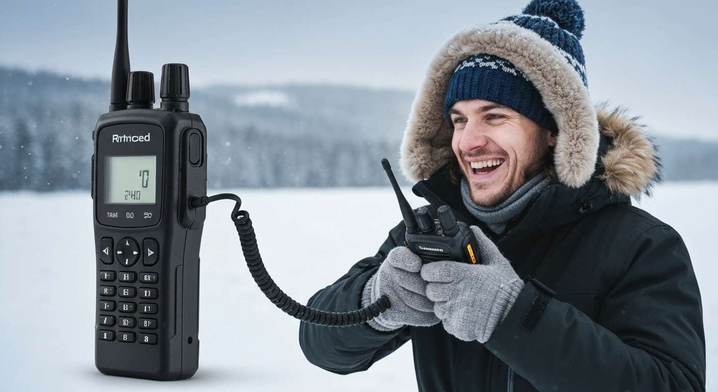 Affronter l'hiver : sélection de talkies-walkies performants par temps froid