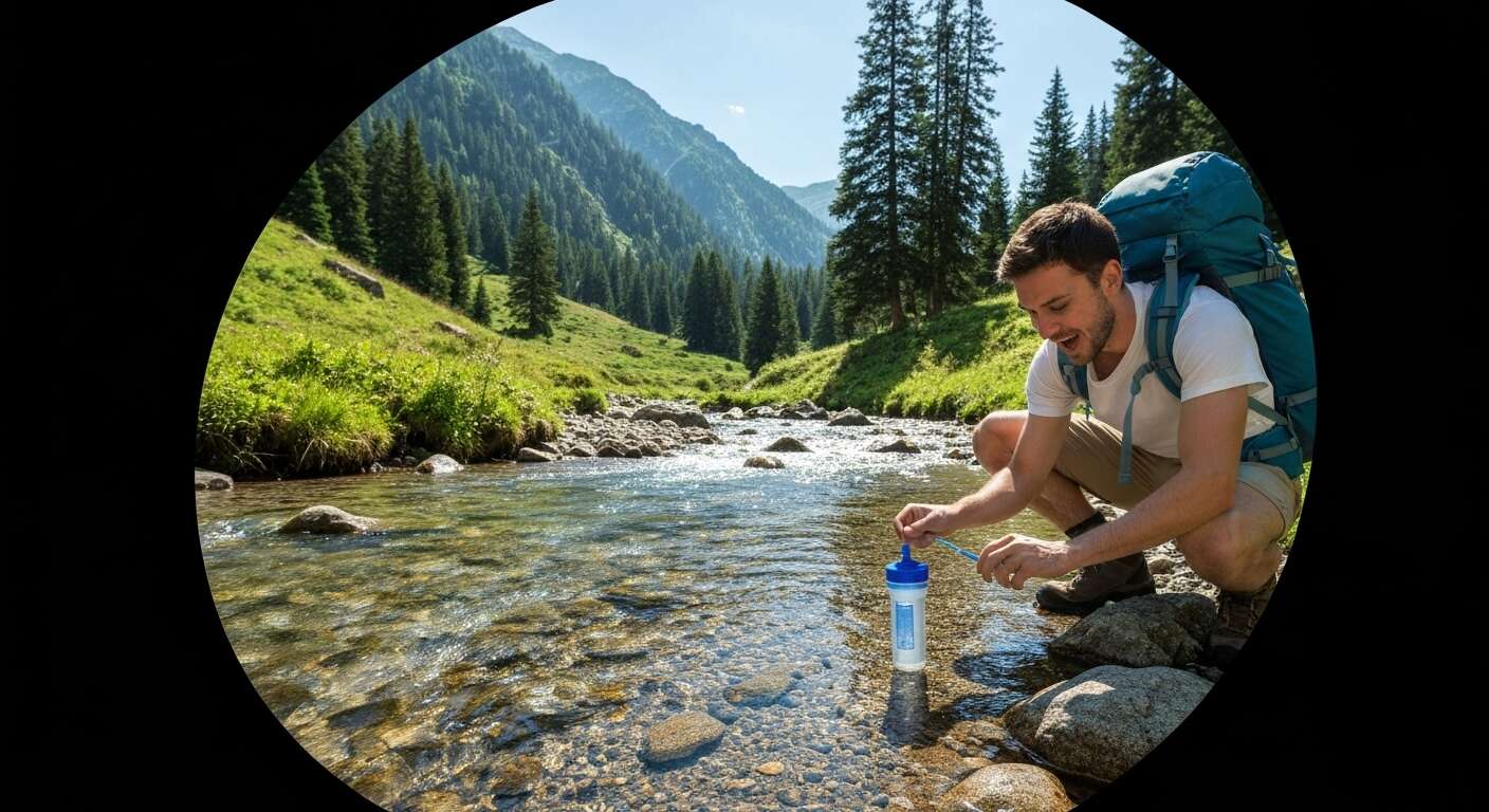 Astuces pour purifier l'eau en pleine nature