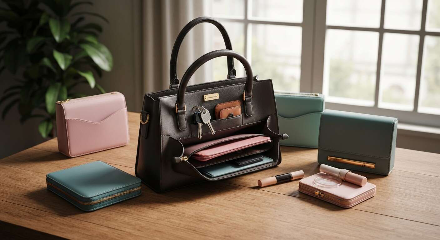 Astuce rangement : transformer un sac classique avec des organisateurs malins