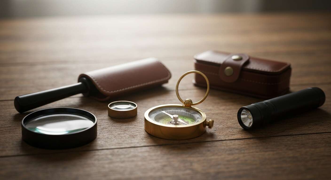 Accessoires pour boussoles : augmenter la précision et l'utilité