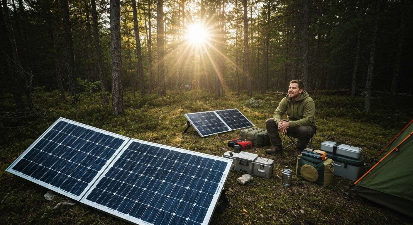 Impact de l'รฉnergie solaire portable sur la prรฉparation ร la survie en milieu isolรฉ