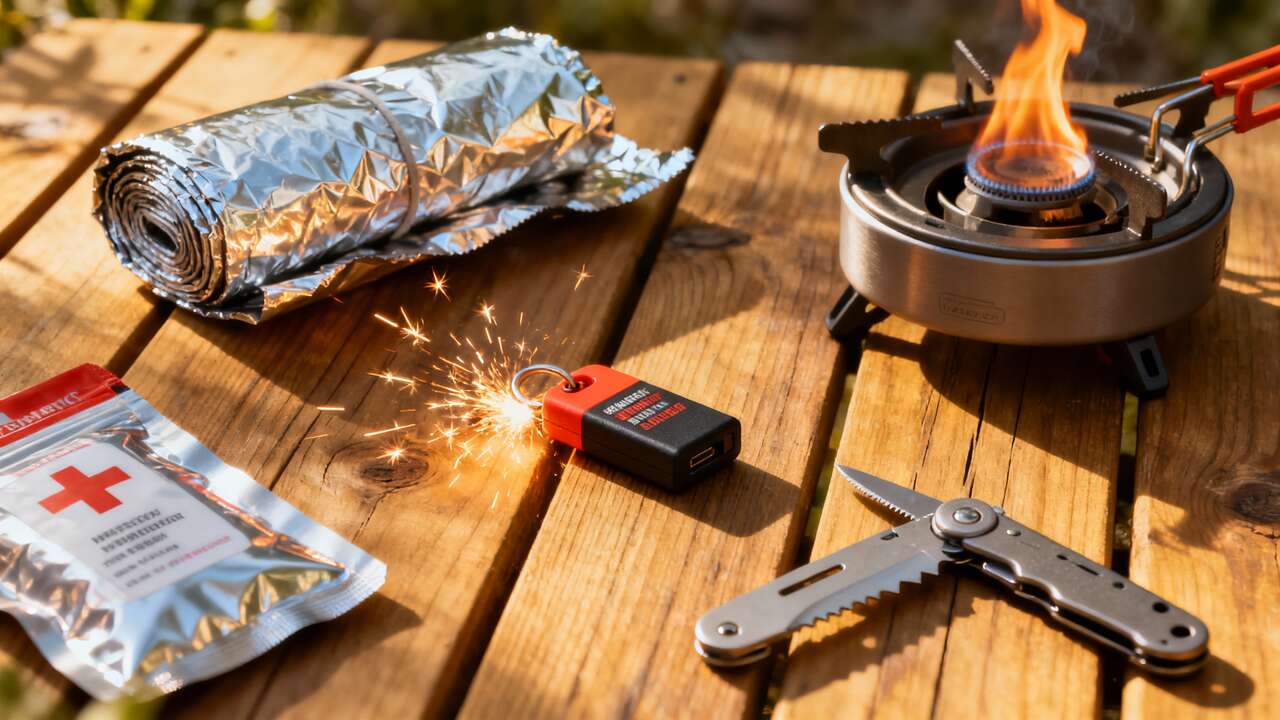 Feu et chaleur : solutions innovantes dans les kits de survie modernes