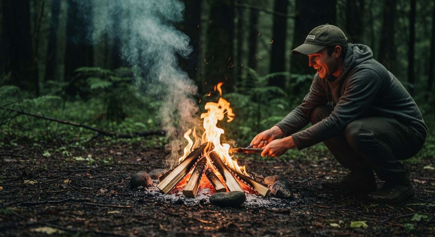 Pourquoi allumer un feu par temps humide est essentiel Pourquoi allumer un feu par temps humide est essentiel