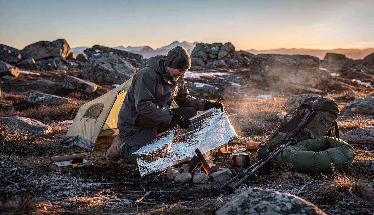 Comment choisir une couverture de survie pour le camping extr&ecirc;me