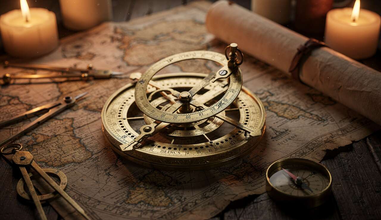Role de l'astrolabe dans la navigation