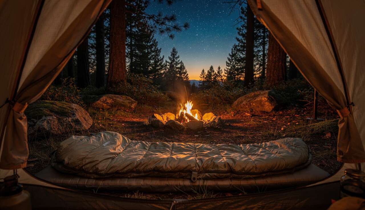 Bien se couvrir avant de se glisser dans le sac