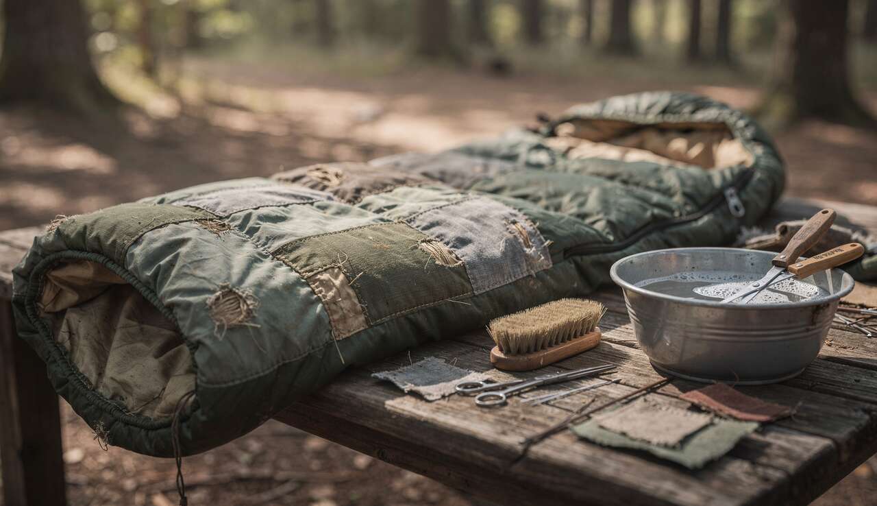 Revitaliser un vieux sac de couchage : méthodes simples et efficaces