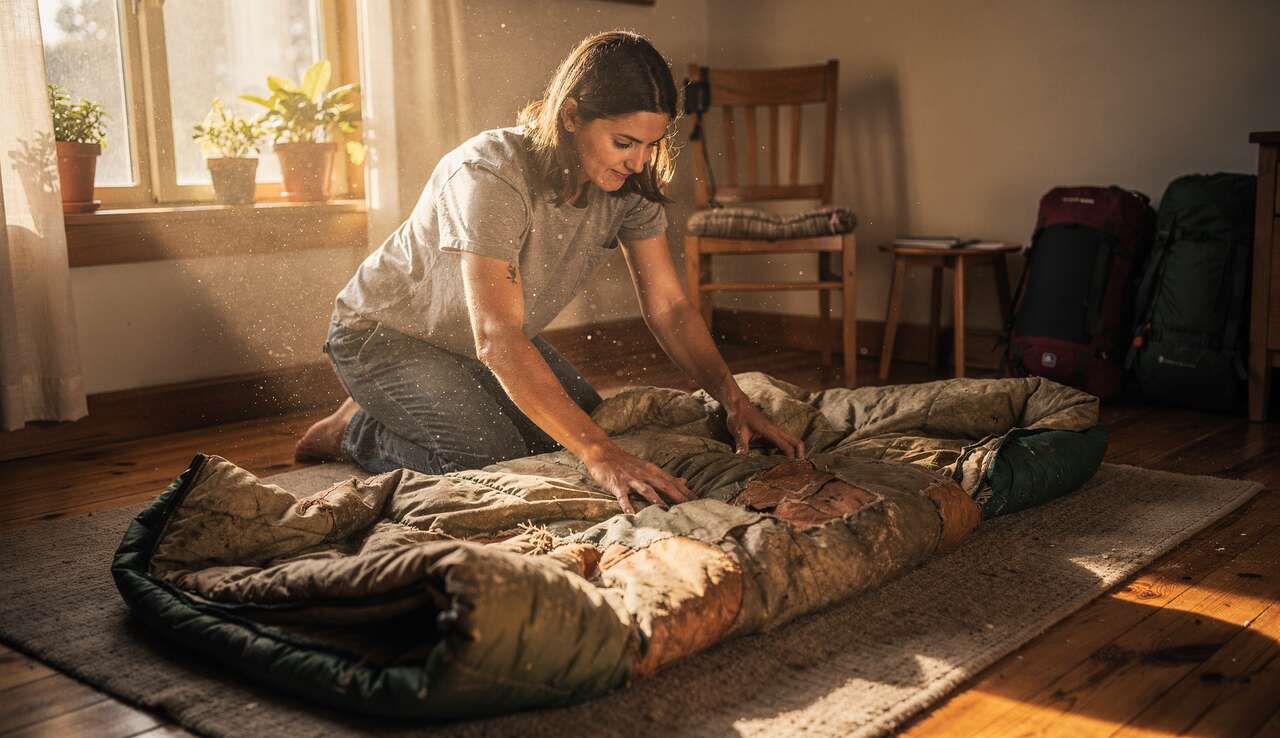 S&eacute;cher correctement votre sac de couchage