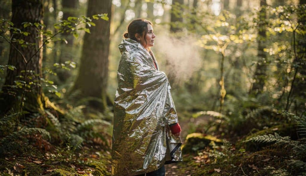 Multifonctions : usages inattendus de la couverture thermique d'urgence