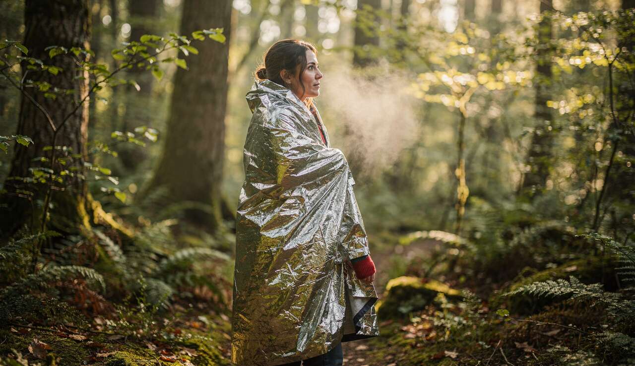 Multifonctions : usages inattendus de la couverture thermique d'urgence