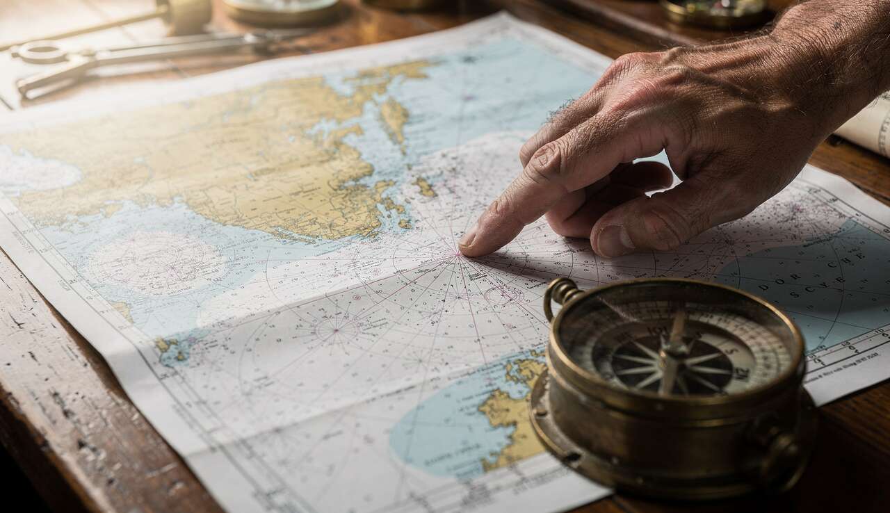 Techniques pour se rep&eacute;rer en latitude et longitude