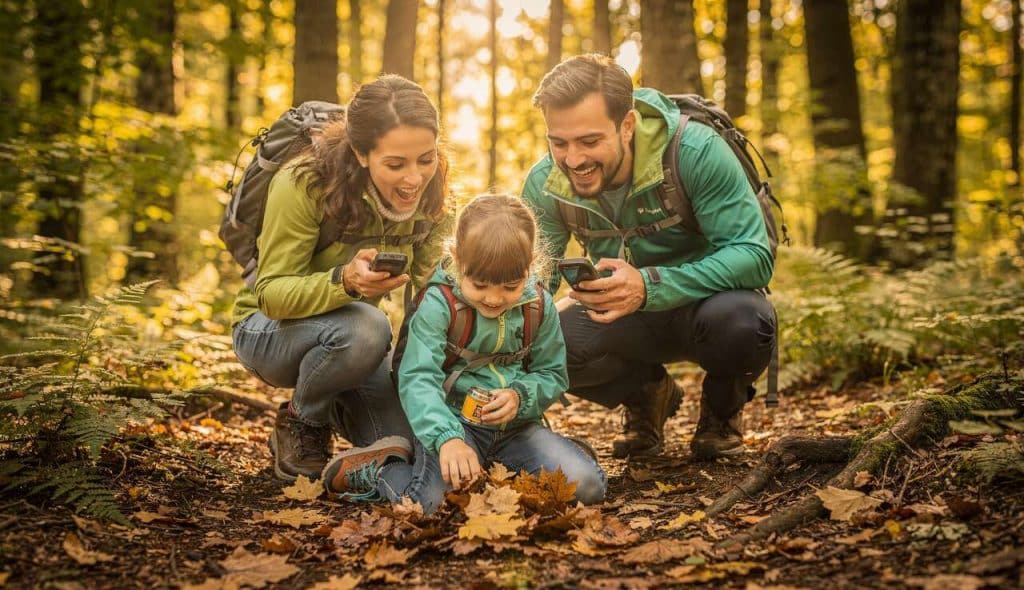 Initiation au géocaching : exploration et orientation ludique