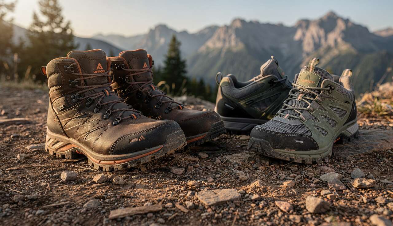 Comparatif des chaussures de trekking : tige haute vs tige basse